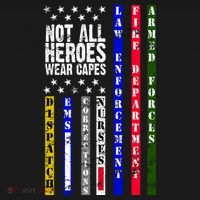 Not All Heroes Wear Capes Tribute Limited Edition T-Shirt thumb 7
