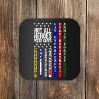 Not All Heroes Wear Capes Tribute Limited Edition Coaster thumb 0