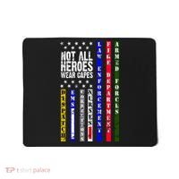 Not All Heroes Wear Capes Tribute Limited Edition Mousepad thumb 0