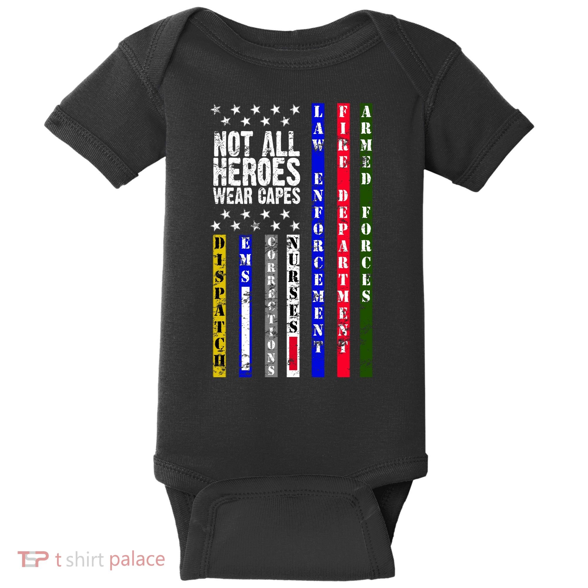 Not All Heroes Wear Capes Tribute Limited Edition Baby Bodysuit
