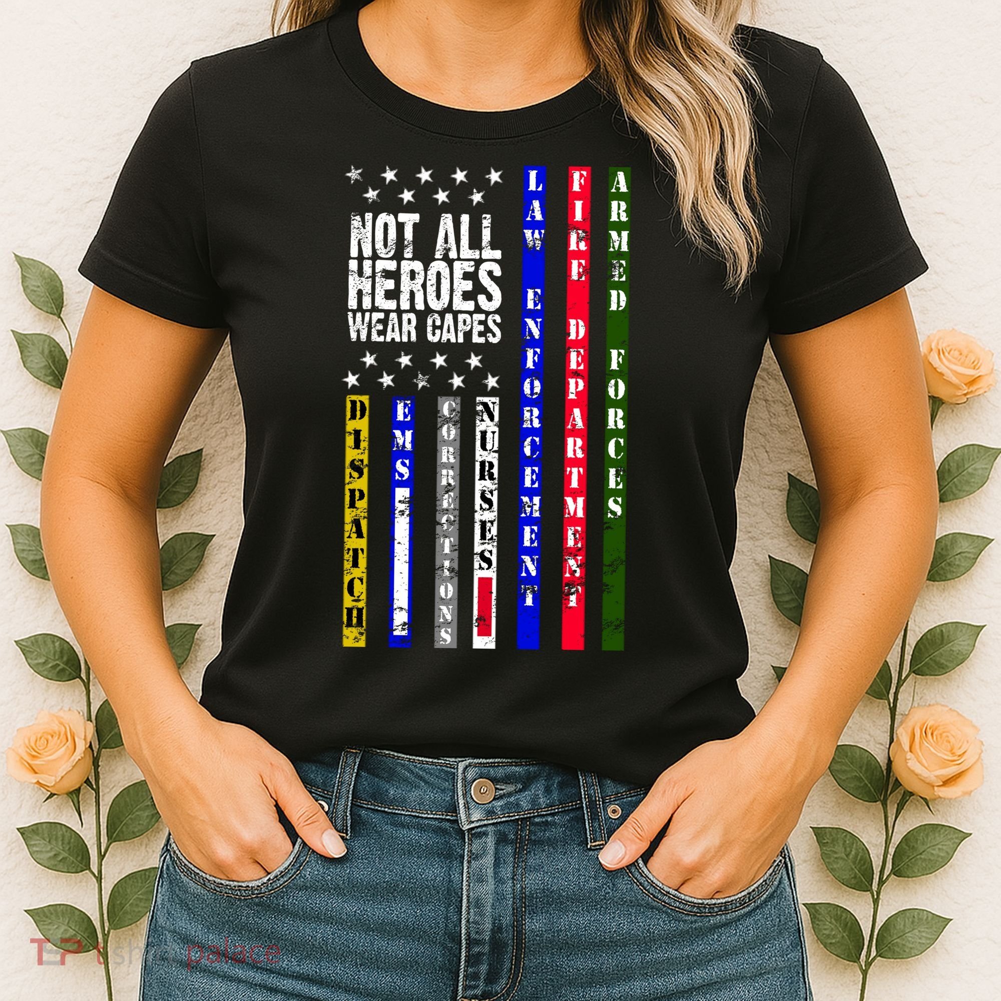 Not All Heroes Wear Capes Tribute Limited Edition Women's T-Shirt