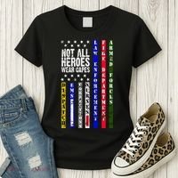Not All Heroes Wear Capes Tribute Limited Edition Women's T-Shirt thumb 3