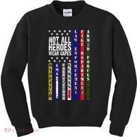 Not All Heroes Wear Capes Tribute Limited Edition Kids Sweatshirt thumb 0