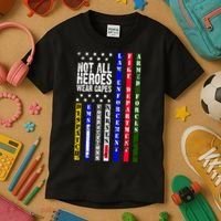 Not All Heroes Wear Capes Tribute Limited Edition Kids T-Shirt thumb 3