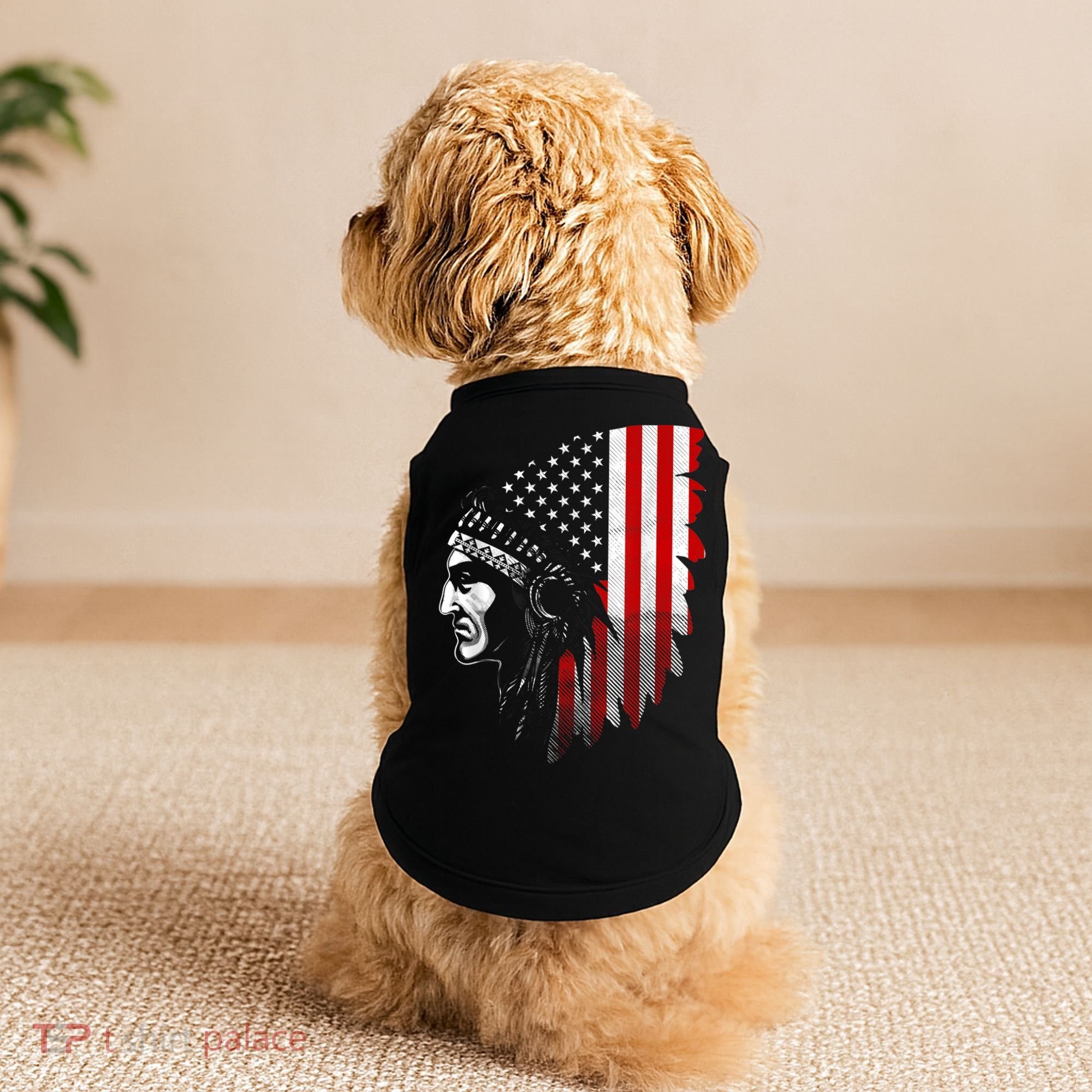 Native American Indian Gift Doggie Tank