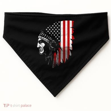 Native American Indian Gift USA-Made Doggie Bandana