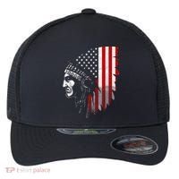 Native American Indian Gift Flexfit Unipanel Trucker Cap thumb 0