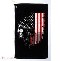Native American Indian Gift Golf Towel thumb 0