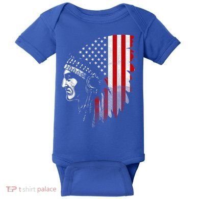 Native American Indian Gift Baby Bodysuit