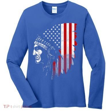 Native American Indian Gift Women's Long Sleeve Shirt