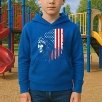 Native American Indian Gift Kids Hoodie thumb 2