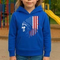 Native American Indian Gift Kids Hoodie thumb 3