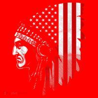 Native American Indian Gift Santa Hat thumb 1