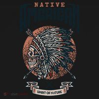 Native American Indian Chief Skull Toddler Hoodie thumb 2