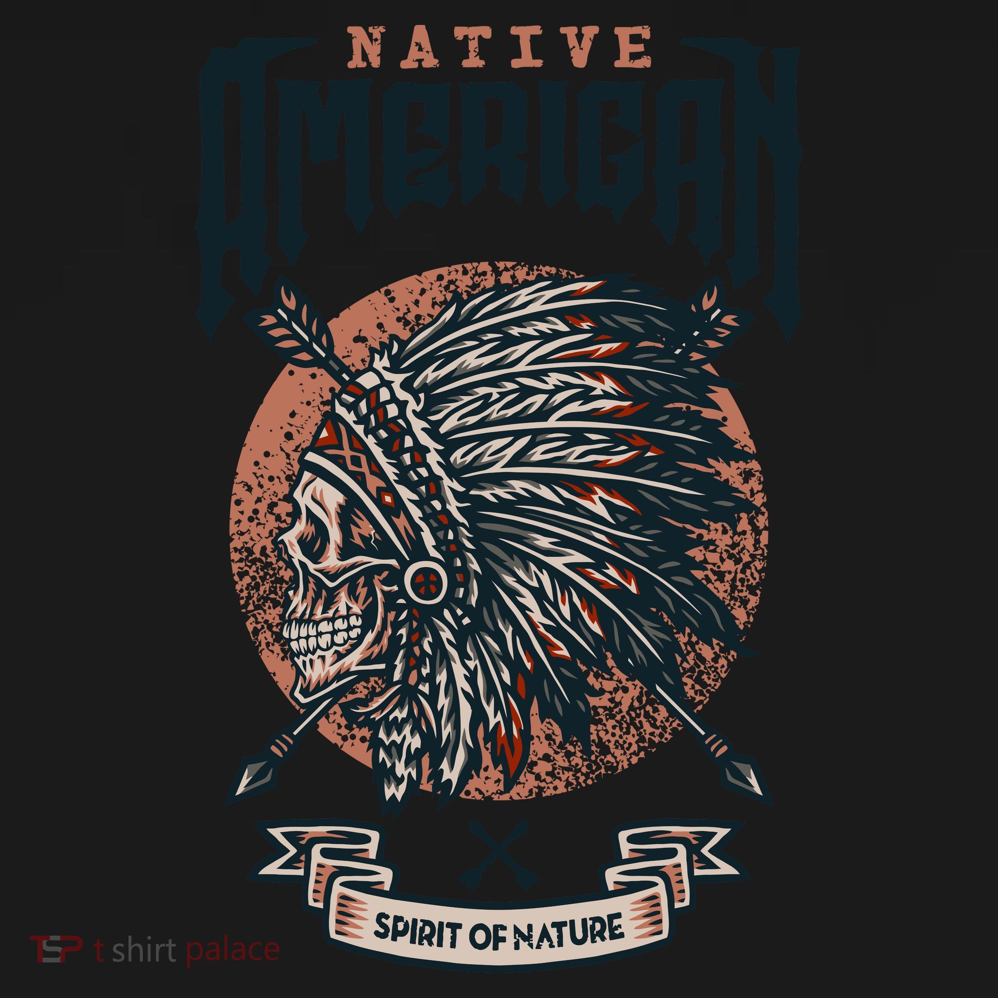 Native American Indian Chief Skull Tote Bag