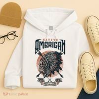 Native American Indian Chief Skull Hoodie thumb 4