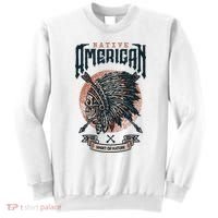 Native American Indian Chief Skull Sweatshirt thumb 0