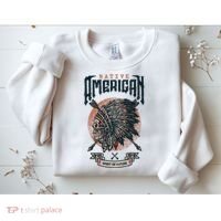 Native American Indian Chief Skull Sweatshirt thumb 2