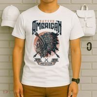 Native American Indian Chief Skull T-Shirt thumb 6