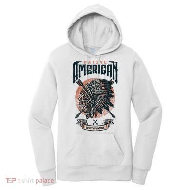 Native American Indian Chief Skull Women's Hoodie