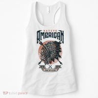 Native American Indian Chief Skull Women's Tank Top thumb 0
