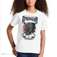 Native American Indian Chief Skull Kids T-Shirt thumb 2