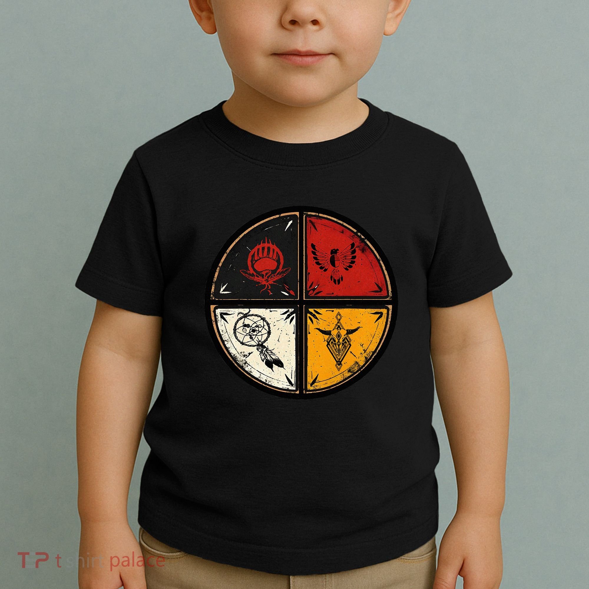 Native American Indian Medicine Wheel Toddler T-Shirt