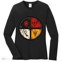 Native American Indian Medicine Wheel Women's Long Sleeve Shirt thumb 0
