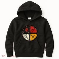 Native American Indian Medicine Wheel Kids Hoodie thumb 0