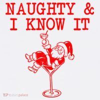 Naughty And I Know It Funny Christmas Santa Women's Hoodie thumb 2