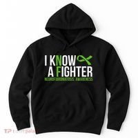 Neurofibromatosis Awareness I Know A Fighter Hoodie thumb 0