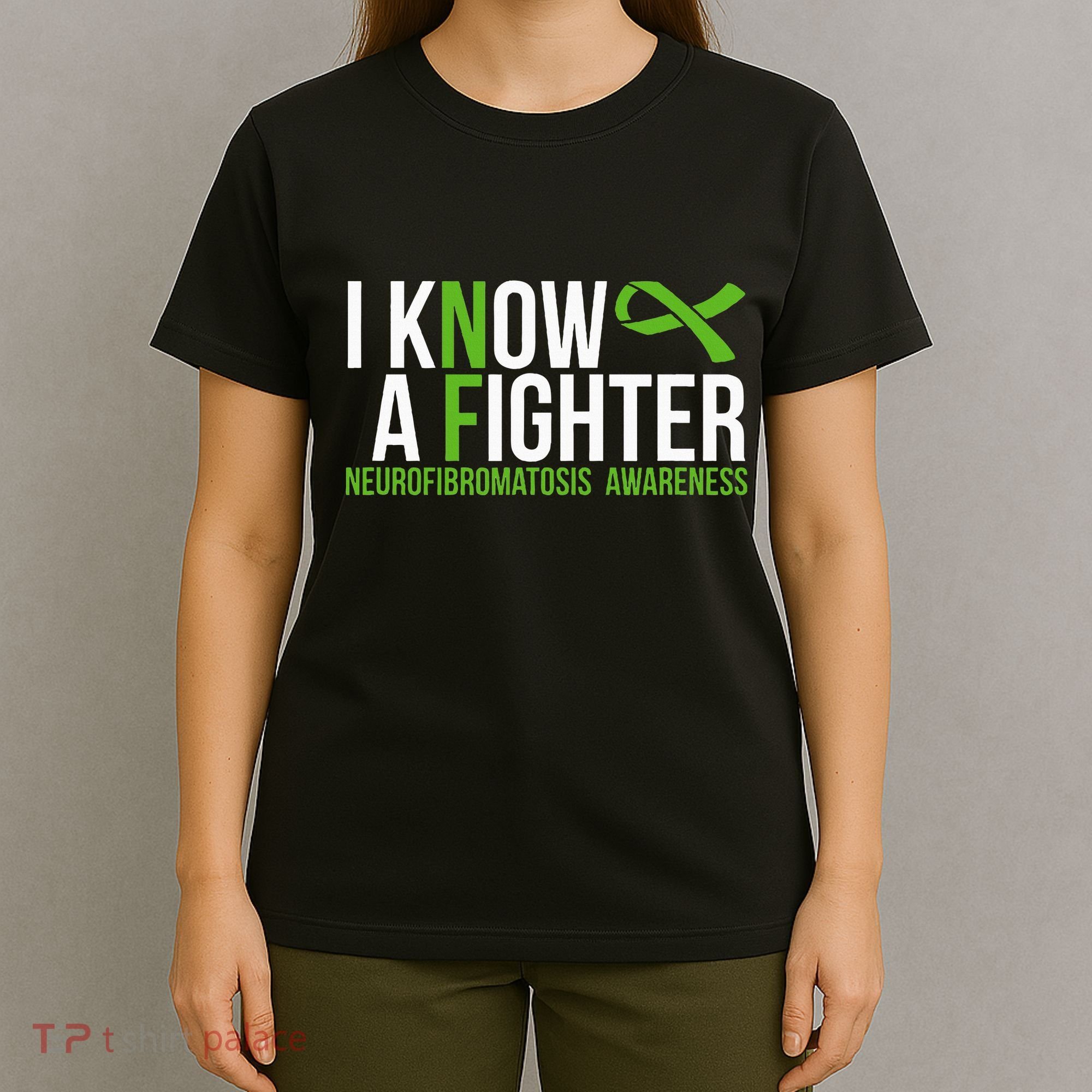 Neurofibromatosis Awareness I Know A Fighter T-Shirt