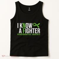 Neurofibromatosis Awareness I Know A Fighter Tank Top thumb 2