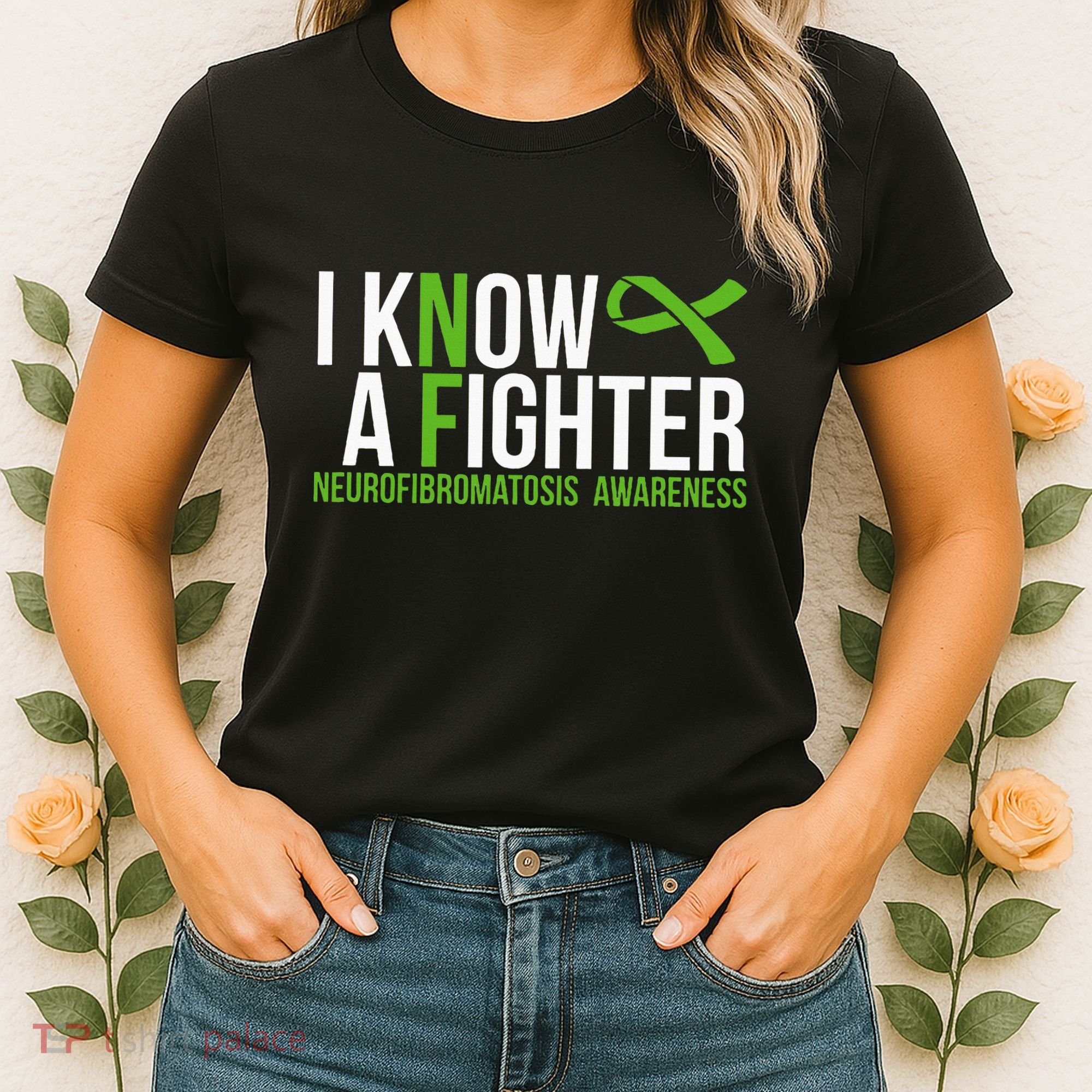 Neurofibromatosis Awareness I Know A Fighter Women's T-Shirt