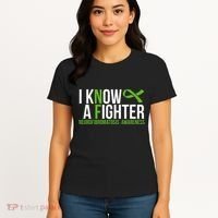 Neurofibromatosis Awareness I Know A Fighter Women's T-Shirt thumb 4