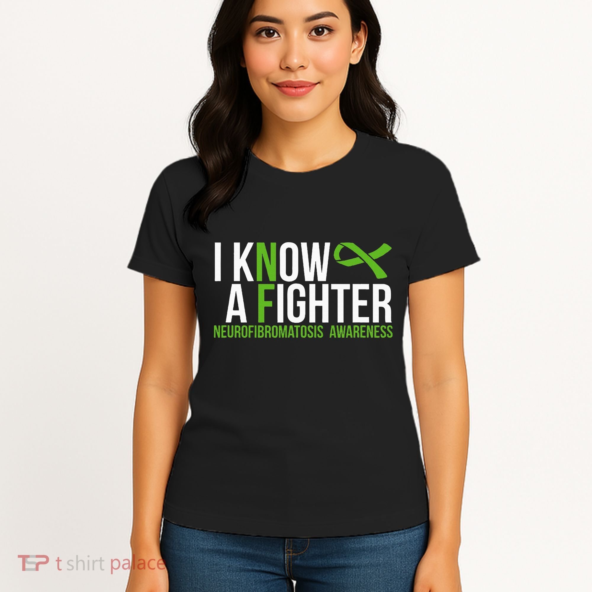 Neurofibromatosis Awareness I Know A Fighter Women's T-Shirt