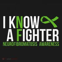Neurofibromatosis Awareness I Know A Fighter Kids Sweatshirt thumb 2