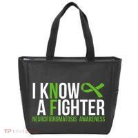 Neurofibromatosis Awareness I Know A Fighter Tote Bag thumb 0