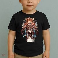 Native American Indian Headpiece feathers Toddler T-Shirt thumb 2