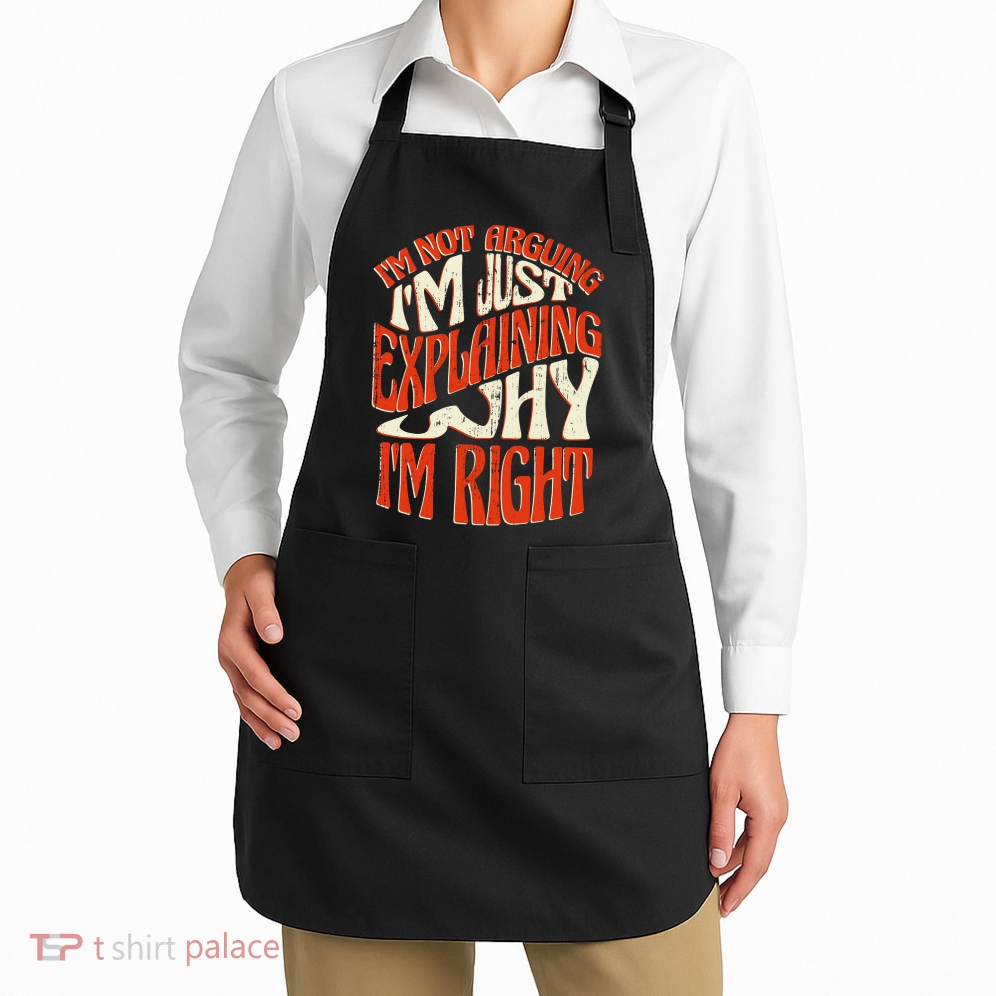Not Arguing I'm Just Explaining Why I'm Right Apron