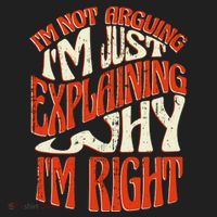 Not Arguing I'm Just Explaining Why I'm Right Beanie thumb 2