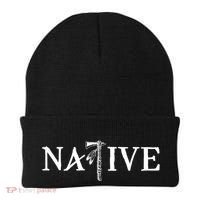 Native American Indian Day Pride Indigenous Cherokee Funny Gift Beanie thumb 0