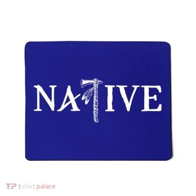 Native American Indian Day Pride Indigenous Cherokee Funny Gift Mousepad