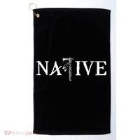 Native American Indian Day Pride Indigenous Cherokee Golf Towel thumb 0