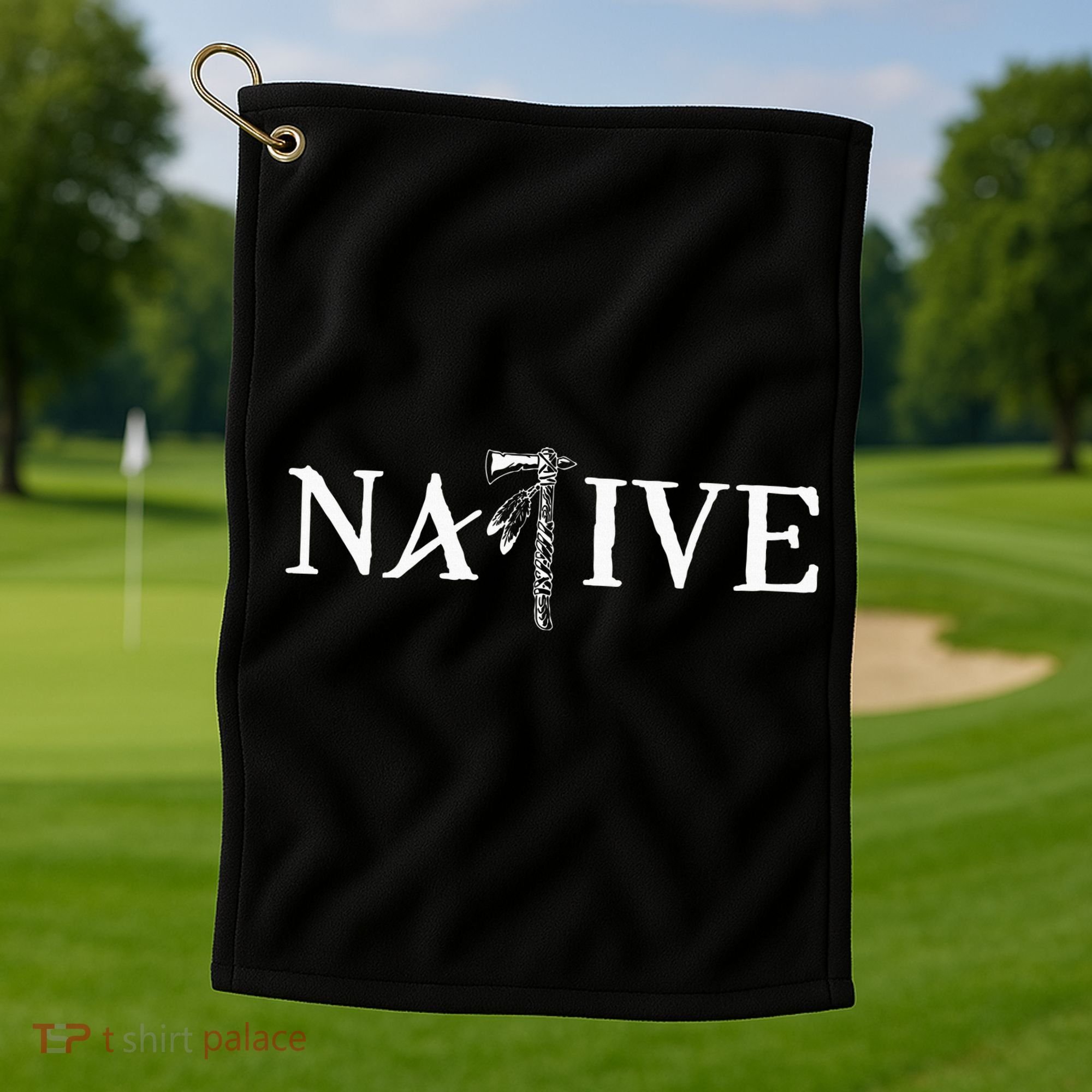 Native American Indian Day Pride Indigenous Cherokee Golf Towel