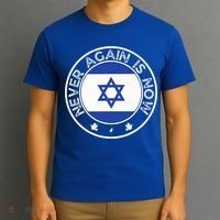 Never Again Is Now  Support for Jews and Israel  T-Shirt thumb 3