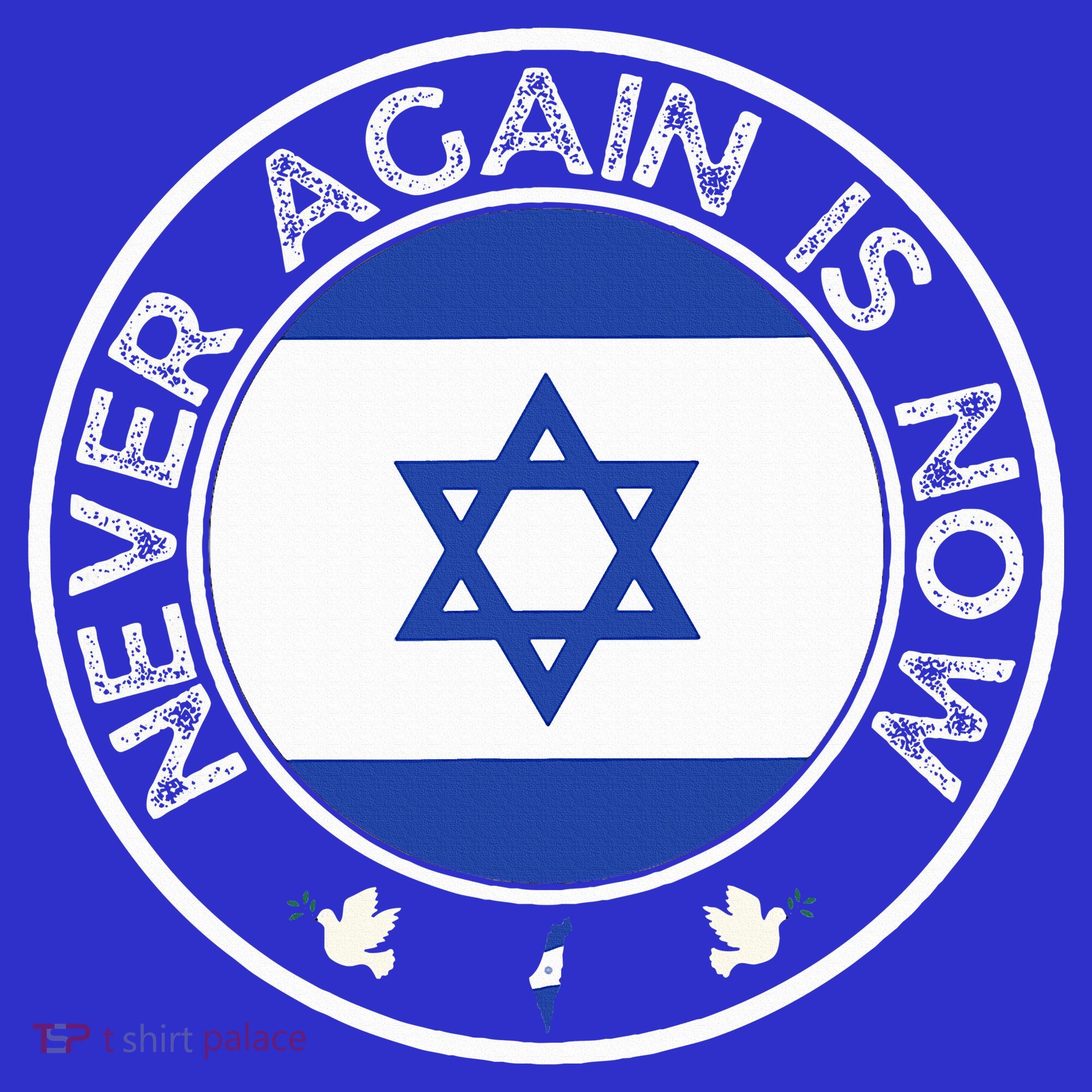 Never Again Is Now  Support for Jews and Israel  Coaster