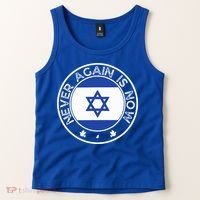 Never Again Is Now  Support for Jews and Israel  Tank Top thumb 2