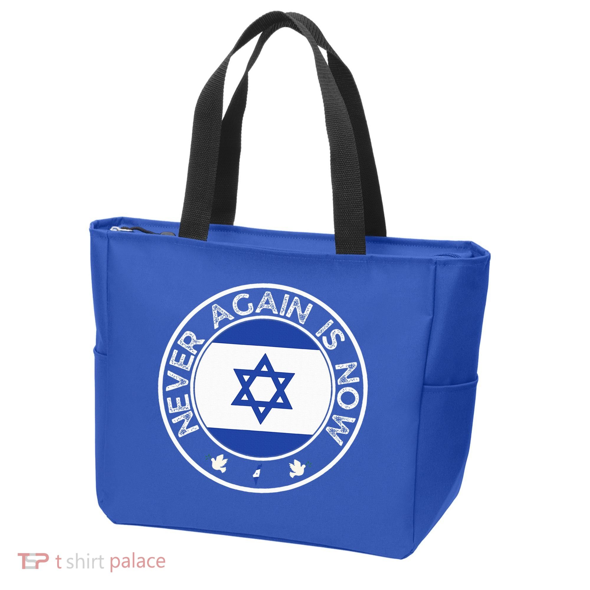 Never Again Is Now  Support for Jews and Israel  Tote Bag