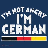 Not Angry Im German Flag Funny Oktoberfest Beanie thumb 2
